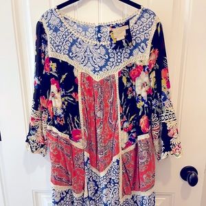 Vanessa Virginia from anthropologie boho dress. EUC